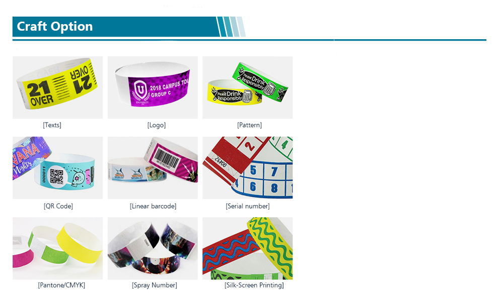 ISO 15693 NXP I CODE SLI Disposable Softer PVC RFID Wristband
