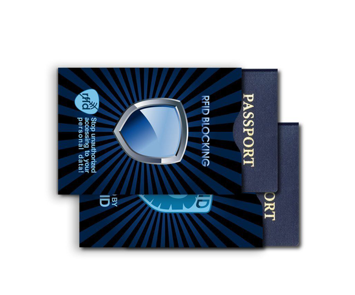 Aluminum Foil Paper RFID Blocking Secure Sleeves for ID and Payment Cards