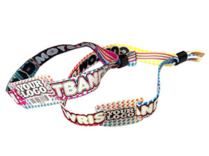 Disposable RFID Woven Wristband 