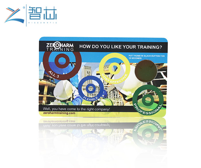 Large Memory NFC Business Card with NTAG 216 Chip 