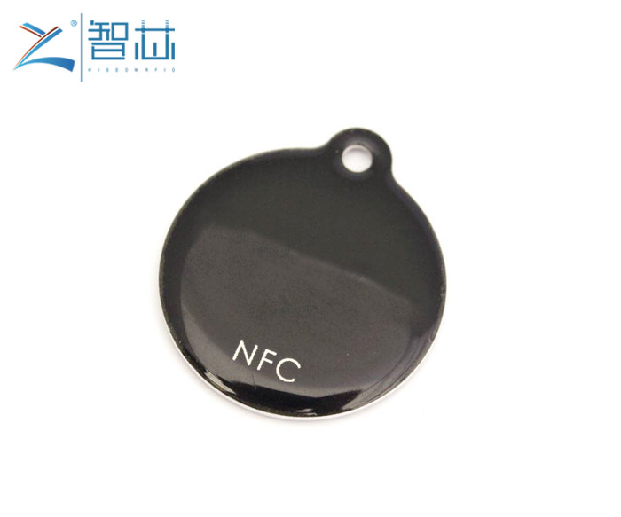 Epoxy RFID Key Tag  With Customer Printing 
