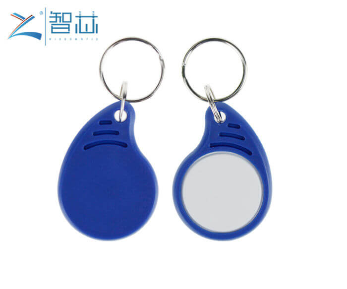 ISO 14443A Plastic RFID NTAG 215 Chip Keyfob 