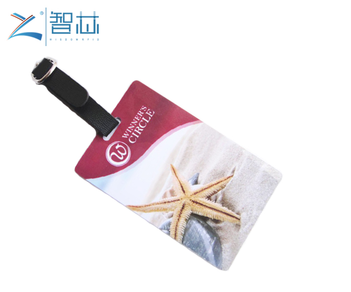 Hard PVC Airline Travelling Luggage Tag