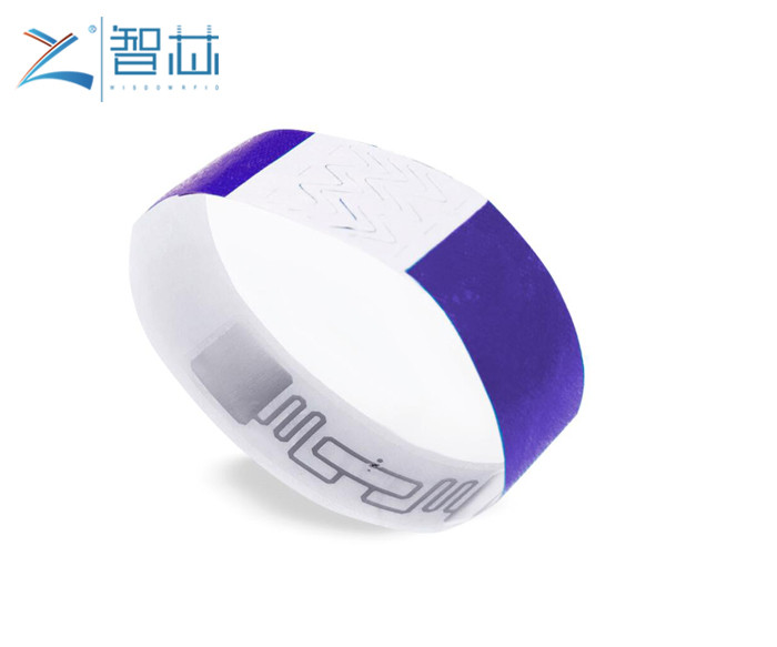 Events Festival Printable Tyvek Paper 860-960MHz UHF Wristband  